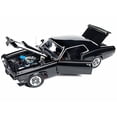 thumbnail image 2 of 1970 Mercury Cougar Eliminator Black Limited Edition to 1002pcs 1/18 Diecast Model Car by Auto World, 2 of 4