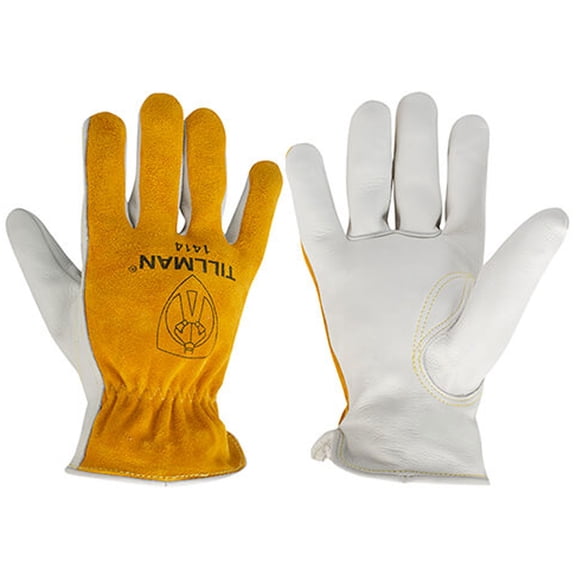 Tillman 1414 Top Grain/Split Cowhide Back Drivers Gloves, X-Large