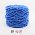 thumbnail image 1 of Nvzi Hilo de algodón para ganchillo, hilo fino para tejer a ganchillo, hilo de poliéster suave y duradero para tejer a mano y proyectos de manualidades, hilo azul cielo, 2 rollos., 1 of 4