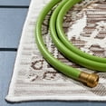 thumbnail image 6 of SAFAVIEH Sunrise Joanna Floral Reversible Indoor/Outdoor Area Rug, Grey/Beige Black, 4' x 5'7", 6 of 9