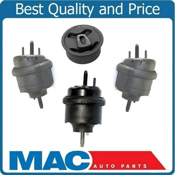 for 05-07 Ford Five Hundred Eng Motor Roll Bracket Bushing Engine Mounts 4Pc