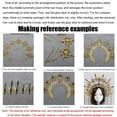 thumbnail image 3 of Women Girl Headdress Parts Vintage DIY Crown Material Kits Gothic Lolita Tiara Sun Goddess Headwear Wedding Headpiece 03, 3 of 8