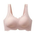 thumbnail image 5 of Women's Seamless Comfortable Bra No Underwire Scalloped Push-Up Design Soft Wireless Full Coverage Bralettes for Everyday Use, 5 of 5