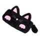 thumbnail image 3 of Estuche de peluche negro multiusos con adorable , organizador de papelería, bolsa de maquillaje portátil, bolsa de almacenamiento para niños, 3 of 9