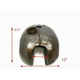 thumbnail image 3 of BSA Thunderbolt A65 1960s Gas Petrol Fuel Tank Bare Metal Raw, 3 of 5