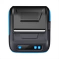 thumbnail image 1 of -Mini Handheld Portable Bluetooth Wireless 80mm Mini Thermal Mobile Pocket Thermal Receipt Printer Bluetooth,1set * P29L portable bluetooth thermal barcode printer,Black & Blue, 1 of 10