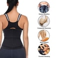 thumbnail image 5 of Vnanda Sweat Waist Trainer for Women Two Belts, Neoprene Workout Corset Waist Trainer Cincher Trimmer Shaper Zipper, 5 of 7
