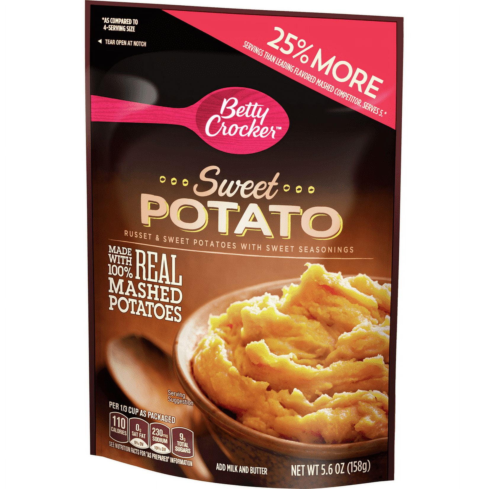 Betty Crocker Homestyle Sweet Potato Potatoes, 5.6 oz