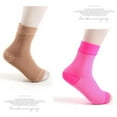 thumbnail image 2 of Best Running Socks, Ankle Support Ankle Brace Adaread Stripe Pressure Pedicure Sports Socks, L / XL, 2 of 15