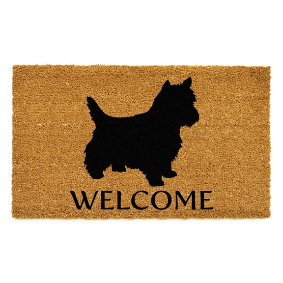 Calloway Mills 106991729 West Highland White Terrier Doormat 17" x 29"