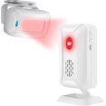 thumbnail image 1 of Wireless Doorbell,Motion Sensor Door Chime for Business Entry,Store Welcome Buzzer Monitor with PIR Detector and Receiver,Home Security Alarm Kit, 1 of 3