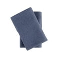 thumbnail image 3 of Mainstays Extra Soft Jersey Pillowcase Set, Standard/Queen, Blue Cove, 2 Pieces, 3 of 5