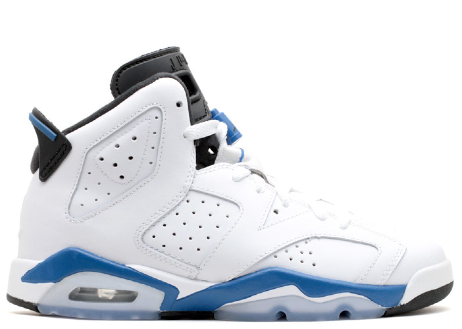air jordan 6 white blue