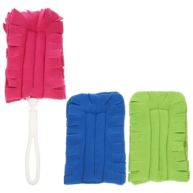 KAKOWELY 1 Set Duster Refills Reusable Refills Washable Replacement Duster Heads With Handle,7.28X"X4.72"X0.59"