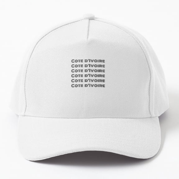 Jahat Cote D'Ivoire Retro Repeating Ivory Coast Independence Day Cap Hats For Men, Gift For Him