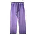 thumbnail image 2 of Men's Track Pants - Comfortable Breathable Sweatpants with Pockets and Elastic Waistband for Home & Lounge, 2 of 6