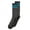 Black - black2, variant on Perry Ellis Mens Geometric W/Stripe Midweight Socks, Black, 7-12