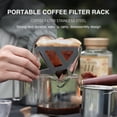 thumbnail image 2 of Portafiltros de café de acero inoxidable Hugtrwg Para acampar al aire libre, 2 of 9