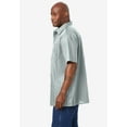 thumbnail image 3 of KingSize Men's Big & Tall Wrinkle-Resistant Short Sleeve Button Down, 3 of 4