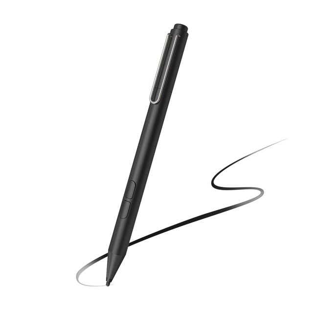 Uogic Pen for Microsoft Surface, Palm Rejection, 1024 Levels Pressure, Flex & Soft HB Nib, Compatible with Surface Pro/Book/Laptop/Go, Including 2 Spare Nibs & AAAA Battery