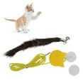 thumbnail image 4 of Jouet Suspendu pour Chat, Soulage l'Ennui Jouet Suspendu pour Chat Corde et Queue Imprimé Léopard, 4 of 8