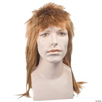 Lacey Wigs LW110SBL Mullet Long Straw Wig, Black 27