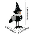 thumbnail image 2 of Halloween Standing Bird Figurine, 2024 New Ghost Bird Statue, Halloween Birds Figurine Featherly Friends, Handmade Birds Halloween Ornaments for Table Home Window Decor Indoor Outdoor, 2 of 4