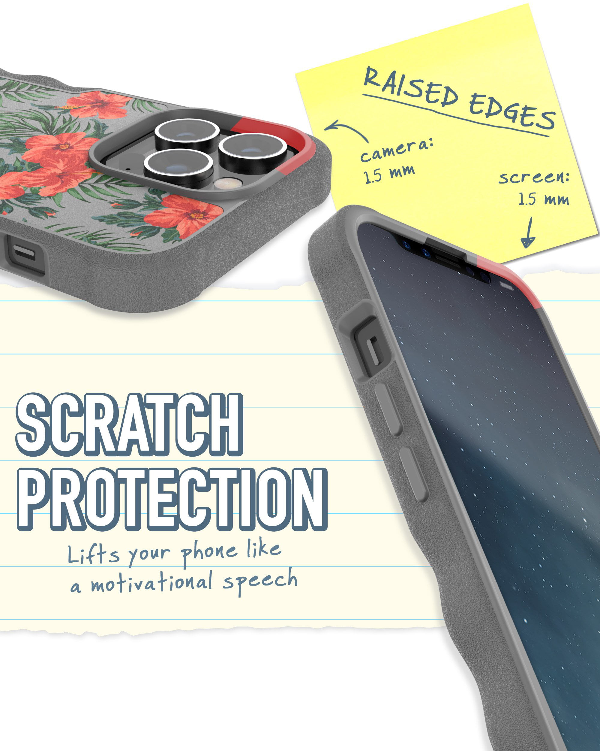 Smartish iPhone 13 Pro Protective Case - Gripzilla Compatible with 