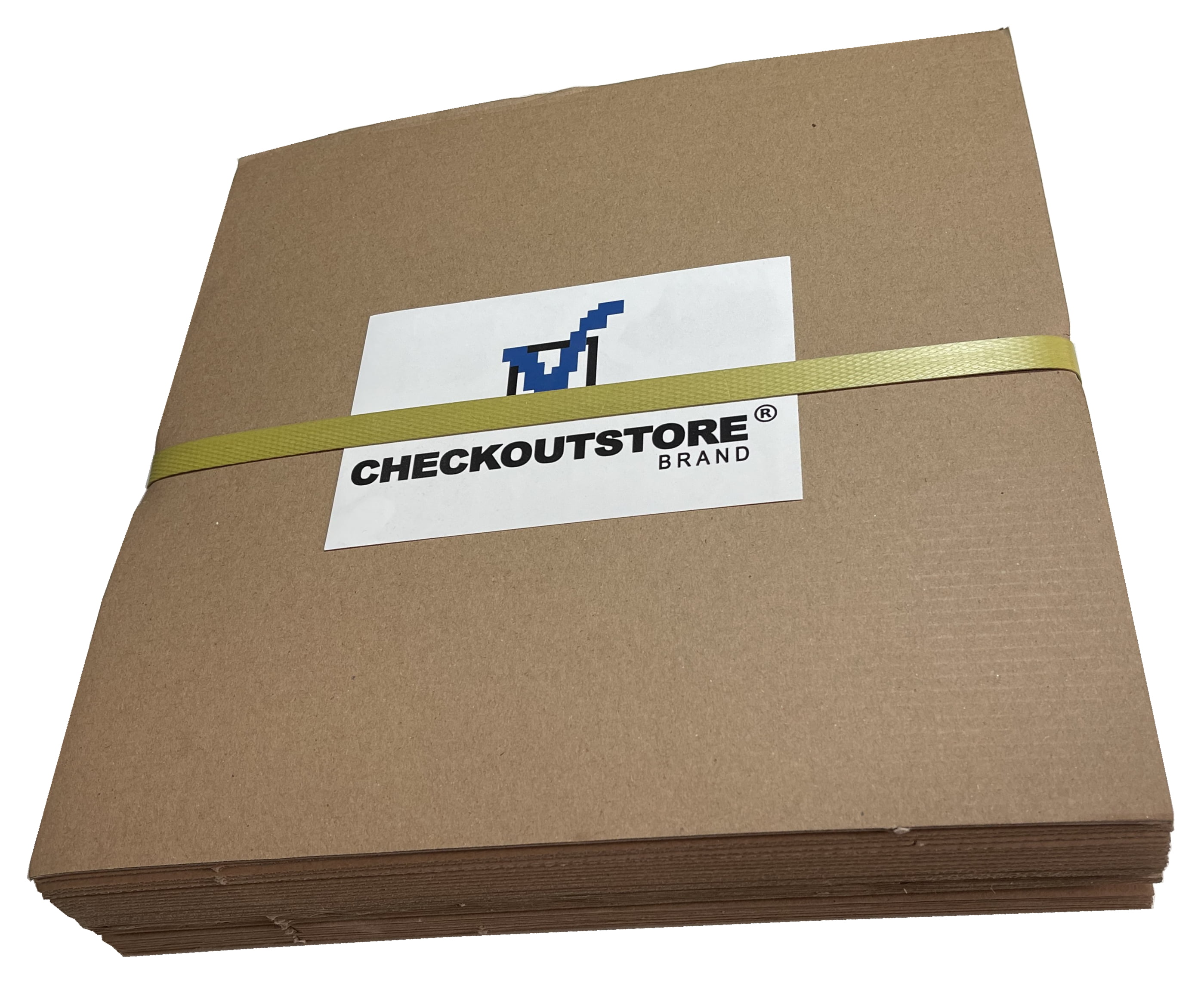 1 x 12"/LP Strong Brown Record Mailer 2 x Stiffeners Layer Pads 