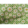 thumbnail image 4 of oneOone Cotton Cambric Green Fabric Sunflower Floral Sewing Craft Projects Fabric Prints By Yard 56 Inch Wide, 4 of 4