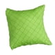 thumbnail image 5 of Funda de almohada de Cintura cuadrada decorativa Verde-50x50cm Zulema Funda de almohada de gamuza cuadrada, 5 of 8