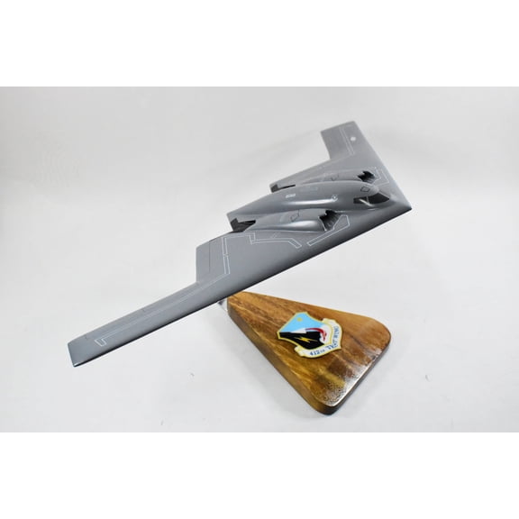 B-2, 412th TW Spirit of New York, 18-inch Mahogany Scale Model