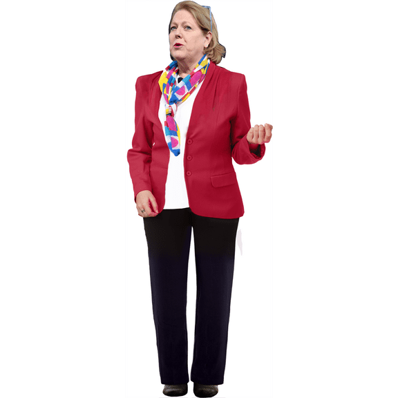 Virginia Ginni Lamp Thomas Conservative Activist Cardboard Cutout Standee Standup