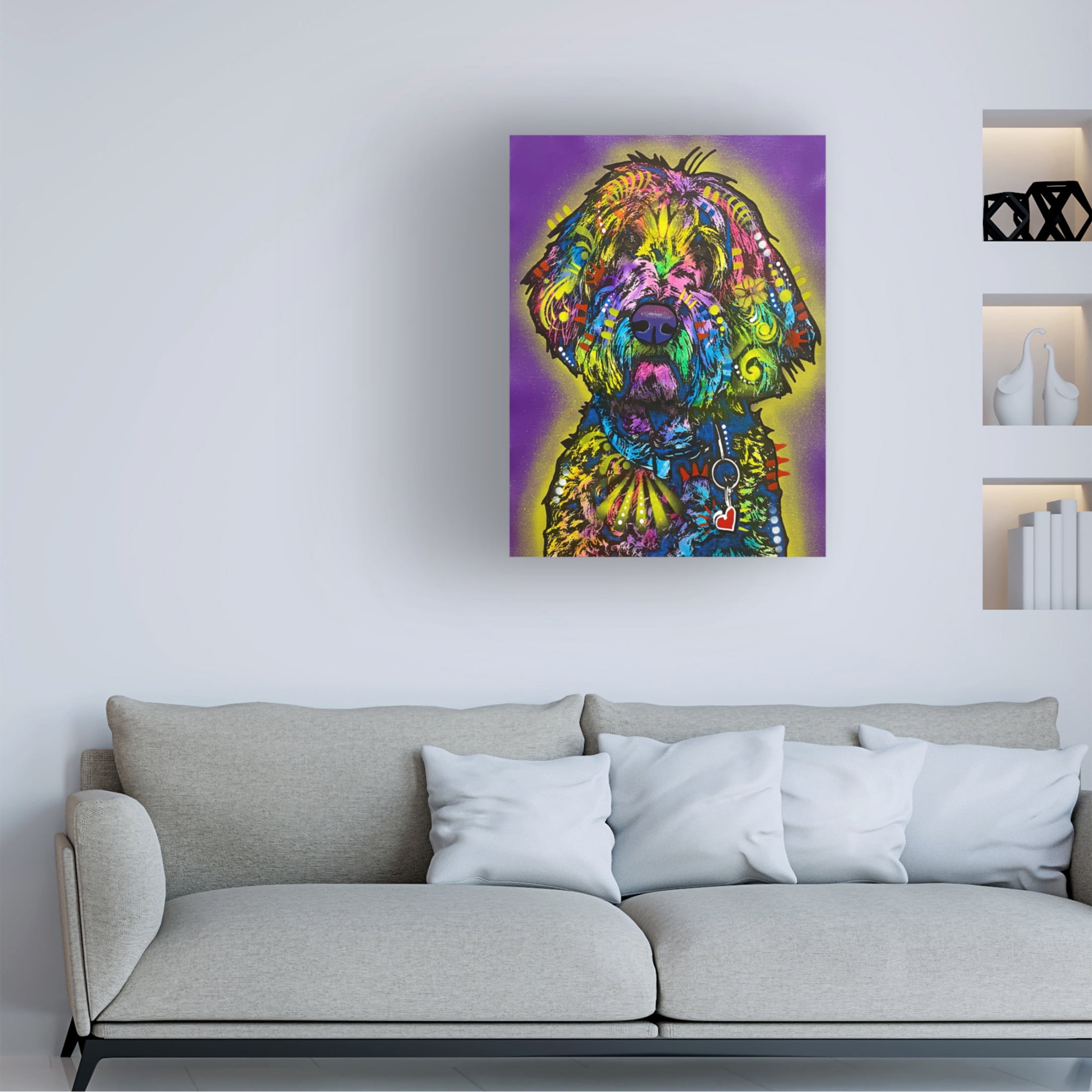 Canvas Wall Art - Dean Russo 'Standby Mode' Wall Art for Living Room, Bedroom, or Office Décor by Trademark Fine Art - 14 x 19 Inches