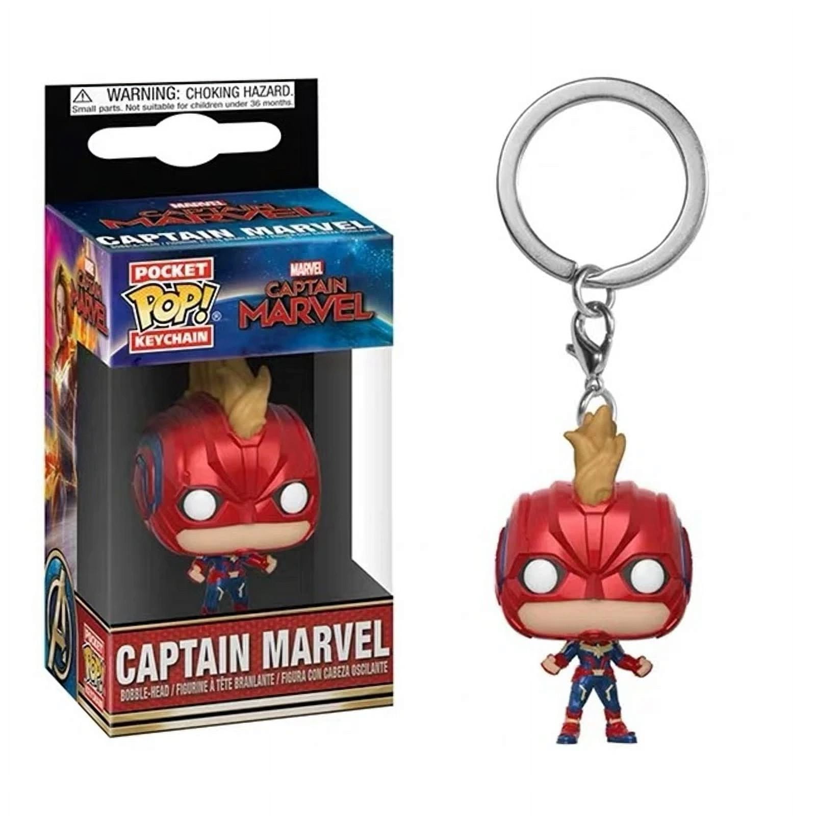 Captain Marvel Goose Funko Pop Goose The Cat Keychain FUNKO