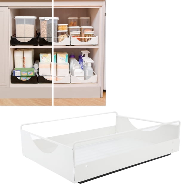 Organizador de Gabinete Deslizable Fácil Instalación Perfecto para Organizar Artículos Sueltos Ruido Fácil Acceso Con Constructución Resistente Y Duradera