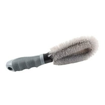 Ikohbadg Easy Reach Wheel and Rim Detailing Brush, Car Wheel Cleaner Brush, Motorcycle or Bicycle Tire Brush Washing Tool