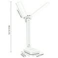 thumbnail image 3 of LSLJS LED Eye Protection Desk Lamp Press Adjustment Light Desk Student Dormitory Charging Plug Study Children's Bedroom Bedside Lamp with Pen Container, 3 of 9