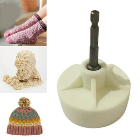 

Plastic Knitting Machine Power Adapter Crank Handle Adaptor DIY Craft Quick Knit Sewing Supplies Accessories for Kids Adults