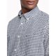 thumbnail image 3 of Camisa Tommy Hilfiger de manga larga con botones, casual, azul marino, talla M, 3 of 5