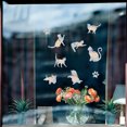 thumbnail image 4 of Calcomanías estáticas para ventana anticolisión para golpes de pájaros, pegatinas de alerta de vidrio, evita que los pájaros vuelen hacia las ventanas, 4 of 6