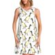 thumbnail image 1 of Balery Mallard Ducks Vestidos de verano para mujer con estampado: vestido holgado sin mangas, vestido playero informal y cómodo para días calurosos., 1 of 7