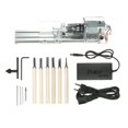 thumbnail image 1 of Mini Mechanical Lathe Milling Machine DIY Woodworking Grinding Polishing Drill Tool European plug, 1 of 5