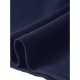 thumbnail image 5 of INSPIRE CHIC Knee Length Dress for Women Crew Neck Short Sleeve Pearls Decro Bodycon Business Work Elegant Dresses M Navy Blue, 5 of 6