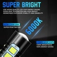 thumbnail image 4 of Super Bright 881 886 889 LED Fog Lights Bulbs PGJ13 894  862  886 For Hyundai Elantra 2014 2015 2016, 6000K White 2x, 4 of 7
