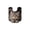 Black, variant on Xlokein U Shaped Lying Cat Toilet Bath Mat, Washable Non-Slip Quick Dry Bathroom Contour Rug, Comfortable Commode Contour Floormat for Toilet Base, Bathroom
