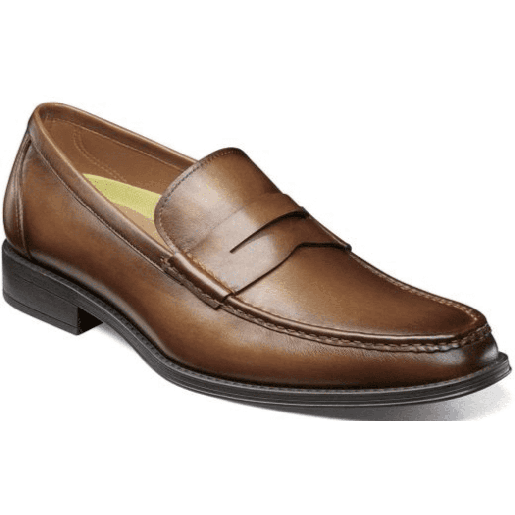 Florsheim Men's Riva Black Shoes Leather Slip On 17088-01 
