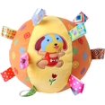 thumbnail image 1 of Pelota de juguete para cachorros, pelota de peluche para perros, pelota interactiva con sonido divertido, 1 of 4