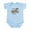 Sky Blue, variant on CafePress - Dirty Barn Shirt W/ Horse Body Suit - Baby Light Bodysuit, Size Newborn - 24 Months
