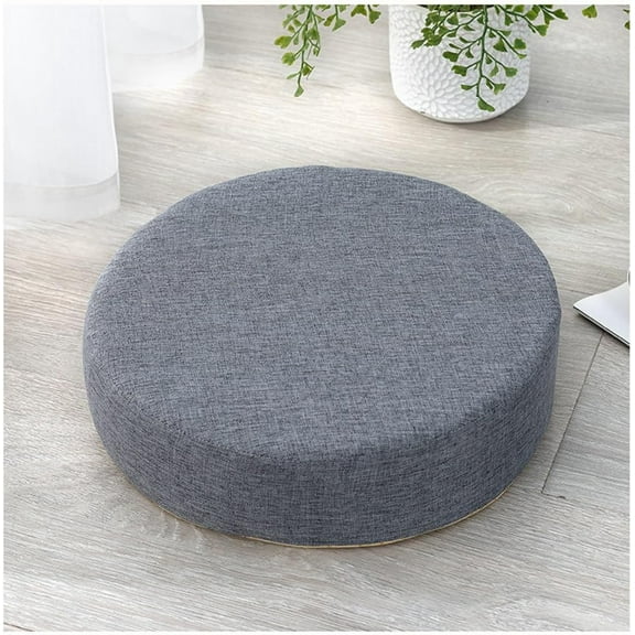 Bar Stool Cushion   Chair Stool Cushion Pad Memory Foam with Removable Cover and Back Anti Slip Kitchen Dining Chair Pad (Color :gray, Size : 13 * 2in)